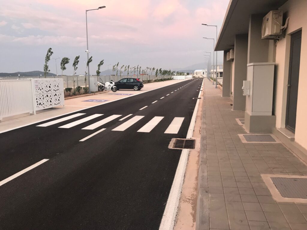 Ασφαλτόστρωση Μαρίνας Πρέβεζας